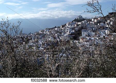 Stock Photo - Morocco, Chefchaouen. Fotosearch