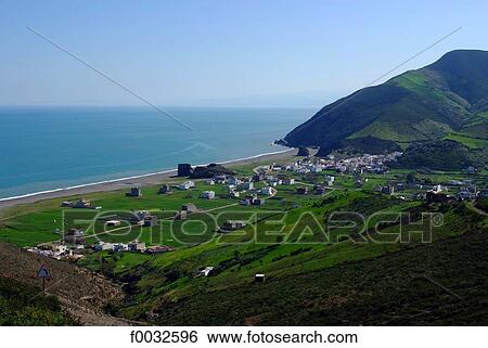 Stock Photograph - Morocco, coast between Targha and El Jahba. Fotosearch