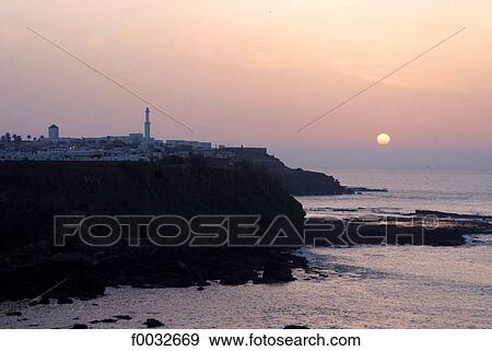 Morocco, Larache, cliffs View Large Photo Image Stock Photo - Morocco, Larache, cliffs. Fotosearch