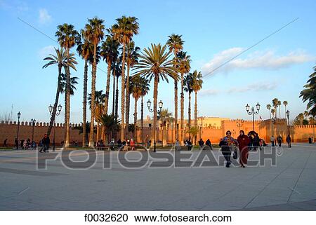 Morocco, Oujda, promenade along the ramparts View Large Photo Image Stock Image - Morocco, Oujda, promenade along the ramparts. Fotosearch