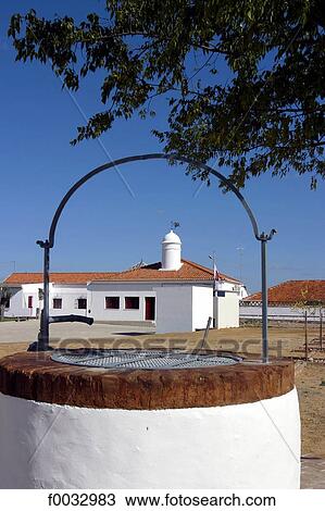 Stock Image - Portugal, Alentejo, Moura, arabic district. Fotosearch