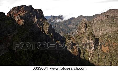 Portugal, Madeira, Pico Arieiro View Large Photo Image Picture - Portugal, Madeira, Pico Arieiro. Fotosearch