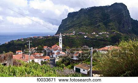 Stock Image - Portugal, Madeira, Porto da Cruz. Fotosearch