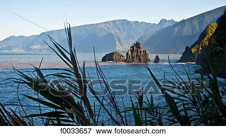 Portugal, Madeira, Ribeira da Janela View Large Photo Image Stock Photo - Portugal, Madeira, Ribeira da Janela. Fotosearch