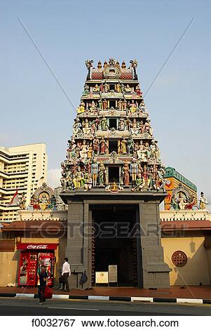 Stock Photo - Singapore, Chinatown. Fotosearch