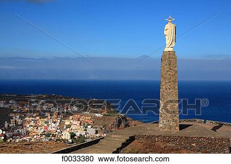 Spain, canary islands, Gomera, San Sebastian, Sagrado Corazon de Jesus and Tenerife in the background View Large Photo Image Stock Image - Spain, canary islands, Gomera, San Sebastian, Sagrado Corazon de Jesus and Tenerife in the background. Fotosearch