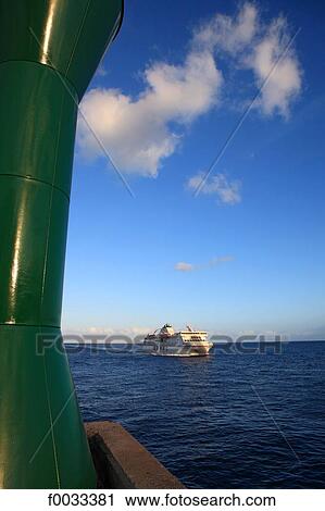 Spain, canary islands, Gomera, San Sebastian, cruise ship View Large Photo Image Stock Image - Spain, canary islands, Gomera, San Sebastian, cruise ship. Fotosearch