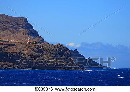 Stock Photograph - Spain, canary islands, Gomera, San Sebastian. Fotosearch