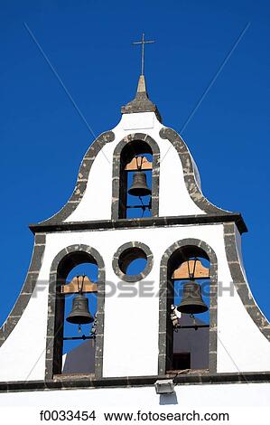 Spain, Canary islands, La Palma, Tazacorte, church View Large Photo Image Picture - Spain, Canary islands, La Palma, Tazacorte, church. Fotosearch