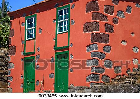 Spain, Canary islands, La Palma, Tiajarafe, traditional house View Large Photo Image Stock Photography - Spain, Canary islands, La Palma, Tiajarafe, traditional house. Fotosearch