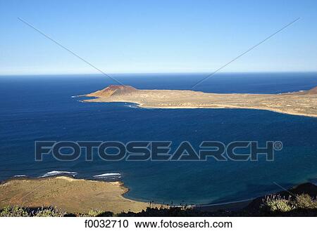 Spain, Canary islands, Lanzarote and Graciosa View Large Photo Image Stock Image - Spain, Canary islands, Lanzarote and Graciosa. Fotosearch