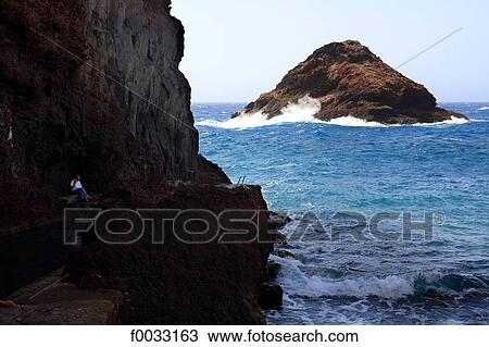 Stock Image - Spain, Canary islands, Tenerife, Fasnia. Fotosearch