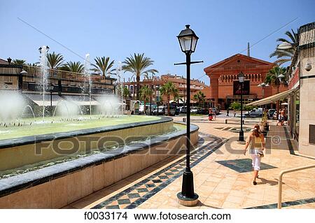Spain, Canary islands, Tenerife, playa de las Americas View Large Photo Image Picture - Spain, Canary islands, Tenerife, playa de las Americas. Fotosearch