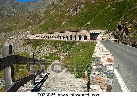 Switzerland, Alpes Poeninae, great st Bernard pass View Large Photo Image Stock Photography - Switzerland, Alpes Poeninae, great st Bernard pass. Fotosearch