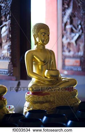 Thailand, Kohn Kaen, Wat Nong Wang temple, buddha View Large Photo Image Picture - Thailand, Kohn Kaen, Wat Nong Wang temple, buddha. Fotosearch