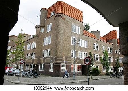 The Netherlands, North Holland, Amsterdam, Dageraad district View Large Photo Image Picture - The Netherlands, North Holland, Amsterdam, Dageraad district. Fotosearch