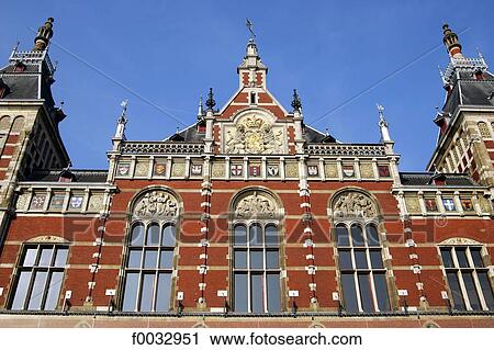 The Netherlands, North Holland, Amsterdam, central station View Large Photo Image Stock Image - The Netherlands, North Holland, Amsterdam, central station. Fotosearch
