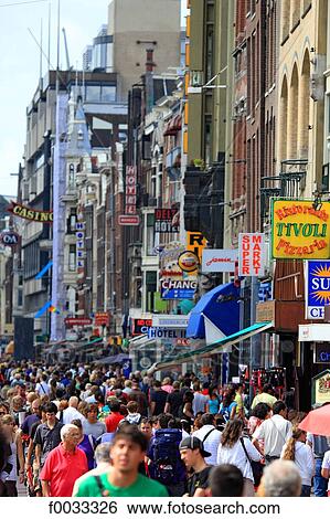 The Netherlands, North Holland, Amsterdam, town centre View Large Photo Image Stock Photograph - The Netherlands, North Holland, Amsterdam, town centre. Fotosearch