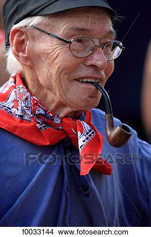 The Netherlands, South Holland, Gouda, old man in traditional costume View Large Photo Image Picture - The Netherlands, South Holland, Gouda, old man in traditional costume. Fotosearch