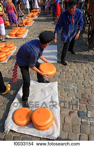 The Netherlands, South Holland, Gouda, cheese market View Large Photo Image Picture - The Netherlands, South Holland, Gouda, cheese market. Fotosearch