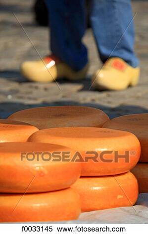 The Netherlands, South Holland, Gouda, round of cheese View Large Photo Image Stock Photography - The Netherlands, South Holland, Gouda, round of cheese. Fotosearch