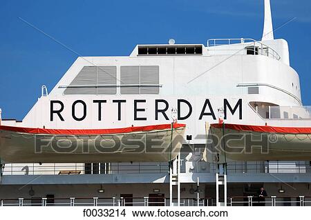 The Netherlands, South Holland, Rotterdam, liner View Large Photo Image Picture - The Netherlands, South Holland, Rotterdam, liner. Fotosearch