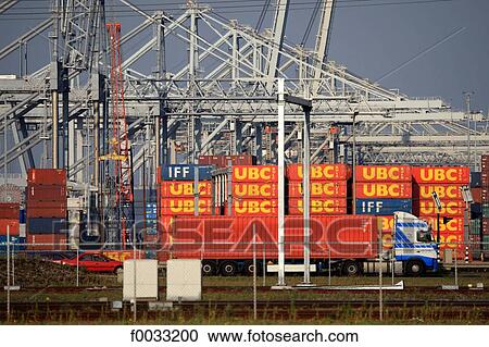 The Netherlands, South Holland, Rotterdam, the port View Large Photo Image Stock Image - The Netherlands, South Holland, Rotterdam, the port. Fotosearch