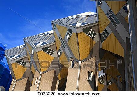 Stock Image - The Netherlands, South Holland, Rotterdam, Kijk-Kubus. Fotosearch