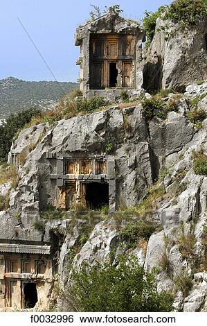 Stock Photograph - Turkey, Anatolia, Demre, remains of Ryma. Fotosearch