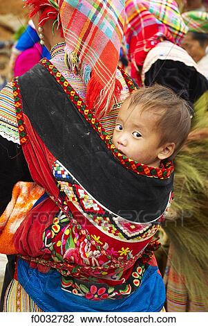 Vietnam, Bac Ha, market of Can Cay, Hmong ethnic group View Large Photo Image Stock Image - Vietnam, Bac Ha, market of Can Cay, Hmong ethnic group. Fotosearch