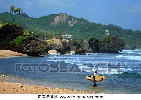 Barbados, Bathsheba View Large Photo Image Picture - Barbados, Bathsheba. Fotosearch