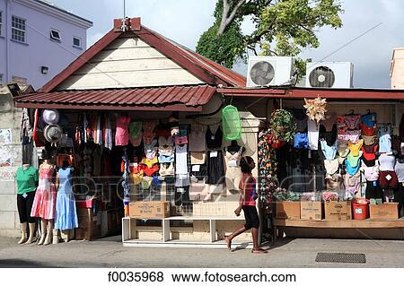 Barbados, Bridgetown, shops View Large Photo Image Stock Photo - Barbados, Bridgetown, shops. Fotosearch