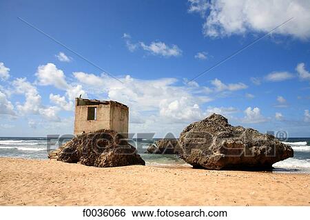 Barbados, lifeguard station View Large Photo Image Stock Photograph - Barbados, lifeguard station. Fotosearch