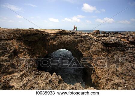 Stock Image - Barbados, North Point. Fotosearch
