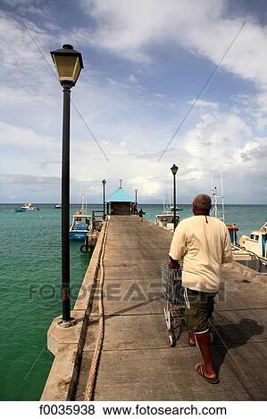 Barbados, Oistins, the port View Large Photo Image Stock Photo - Barbados, Oistins, the port. Fotosearch