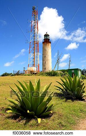 Barbados, Ragged Point lighthouse View Large Photo Image Stock Photo - Barbados, Ragged Point lighthouse. Fotosearch