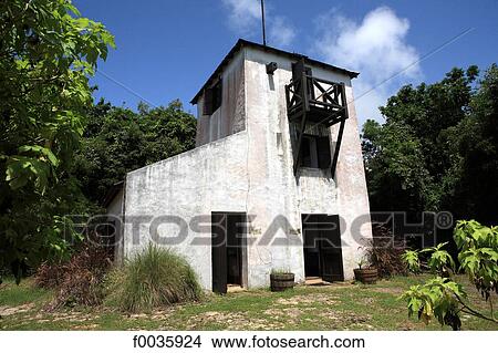 Picture - Barbados, signal station. Fotosearch