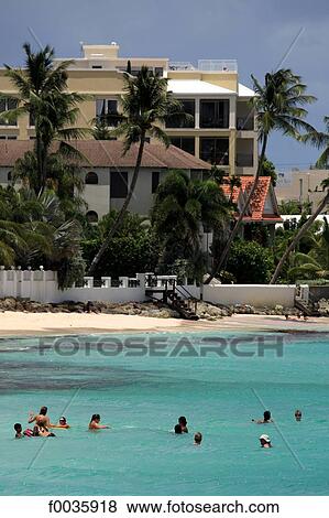Stock Photo - Barbados, Worthing. Fotosearch