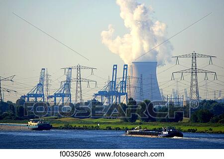 Belgium, Antwerp, Atomic power station View Large Photo Image Stock Photograph - Belgium, Antwerp, Atomic power station. Fotosearch