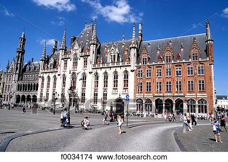 Belgium, Bruges, provincial palace View Large Photo Image Picture - Belgium, Bruges, provincial palace. Fotosearch
