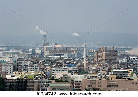 Stock Image - China, Taiwan, Changhua, general view. Fotosearch