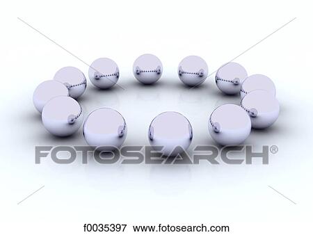 Digital creation: balls View Large Photo Image Stock Photo - Digital creation: balls. Fotosearch