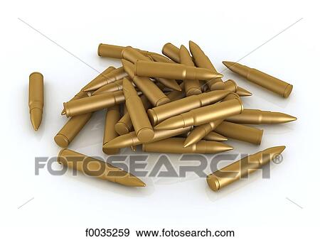 Stock Photo - Digital creation: bullets. Fotosearch