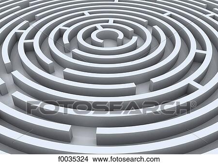 Digital creation: labyrinth View Large Photo Image Picture - Digital creation: labyrinth. Fotosearch