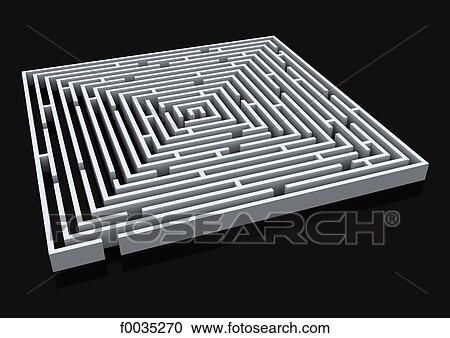 Digital creation: labyrinth View Large Photo Image Stock Image - Digital creation: labyrinth. Fotosearch