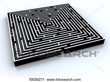 Digital creation: labyrinth View Large Photo Image Stock Image - Digital creation: labyrinth. Fotosearch