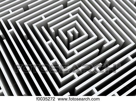 Digital creation: labyrinth View Large Photo Image Stock Image - Digital creation: labyrinth. Fotosearch