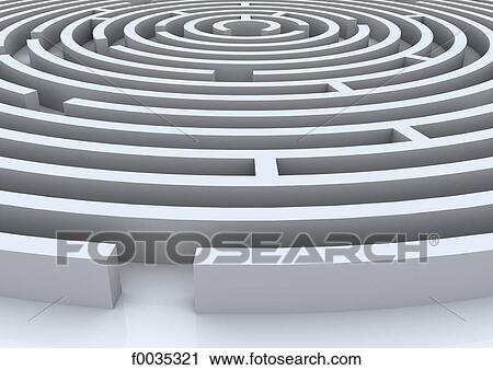 Digital creation: labyrinth View Large Photo Image Stock Image - Digital creation: labyrinth. Fotosearch
