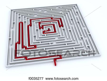 Digital creation: labyrinth View Large Photo Image Stock Photo - Digital creation: labyrinth. Fotosearch