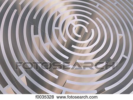 Digital creation: labyrinth View Large Photo Image Stock Photo - Digital creation: labyrinth. Fotosearch